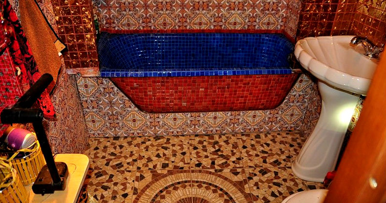 декор ванны своими руками мозайкой