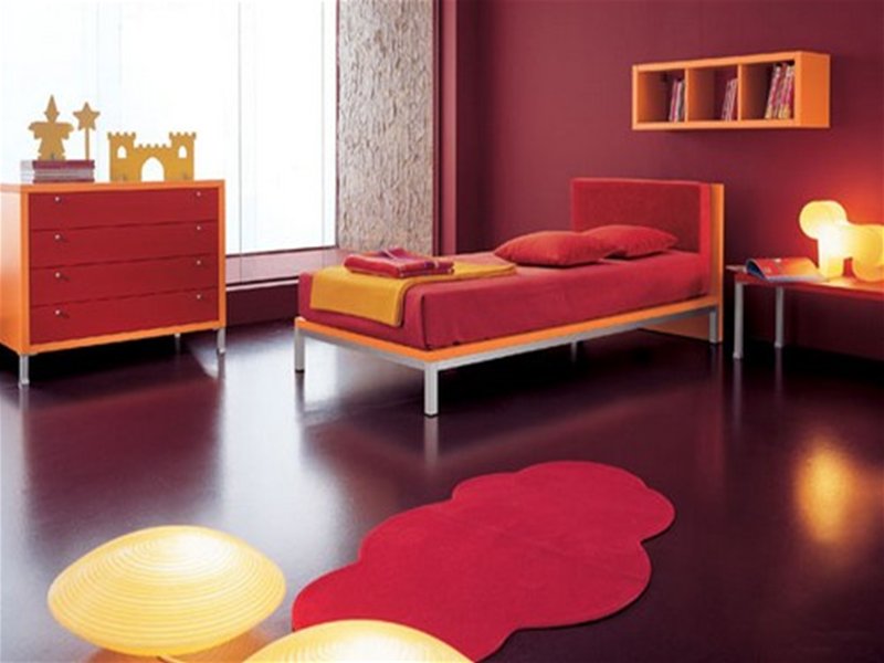 дизайн детской комнаты выбор цвета