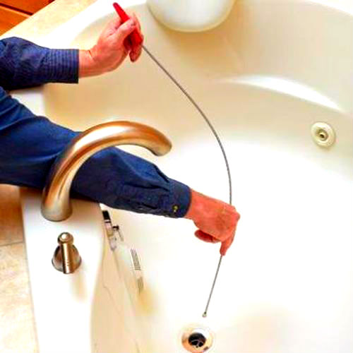 как почистить трубу в ванной