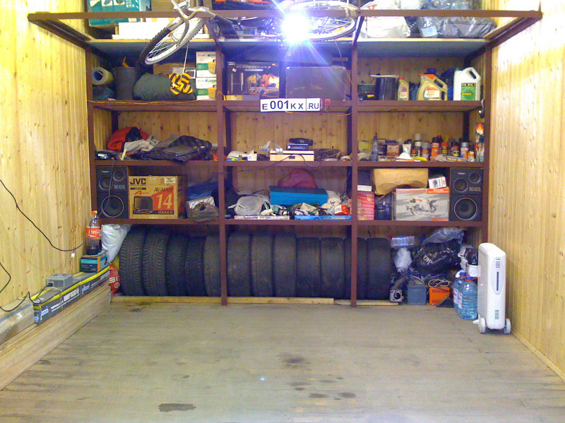 Фото ремонта гаража внутри своими руками