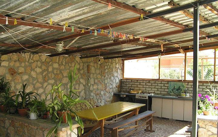 крыша для летней кухни