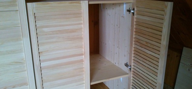 Шкаф из деревянных мебельных щитов своими руками. Компания Нева-АСК