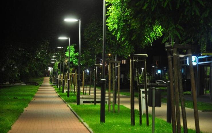 освещение для парков