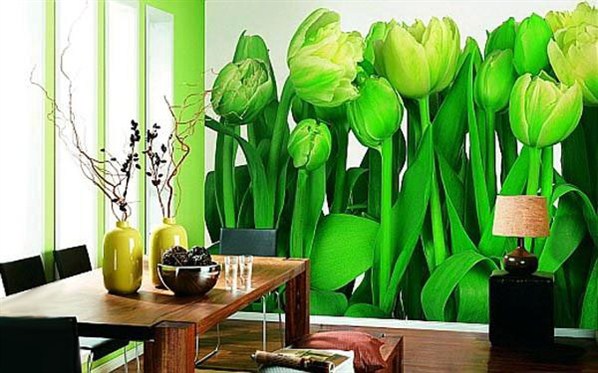 Дизайн интерьера с зеленью